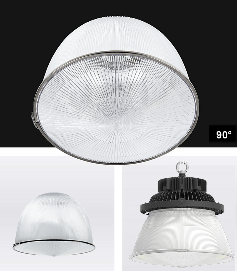 Polycarbonate reflector of LED High bay light