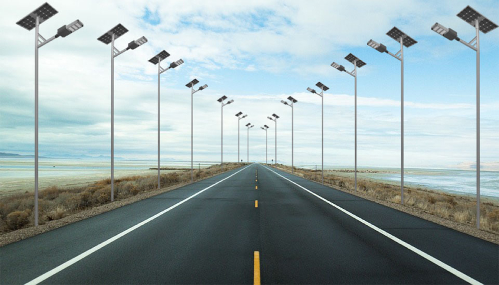 solar street light application